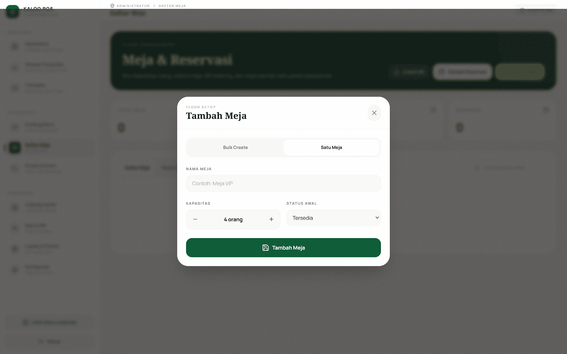 Tab Satu Meja